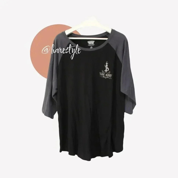 Torrid 3 bugs bunny loony tunes raglan tee shirt - Picture 1 of 9